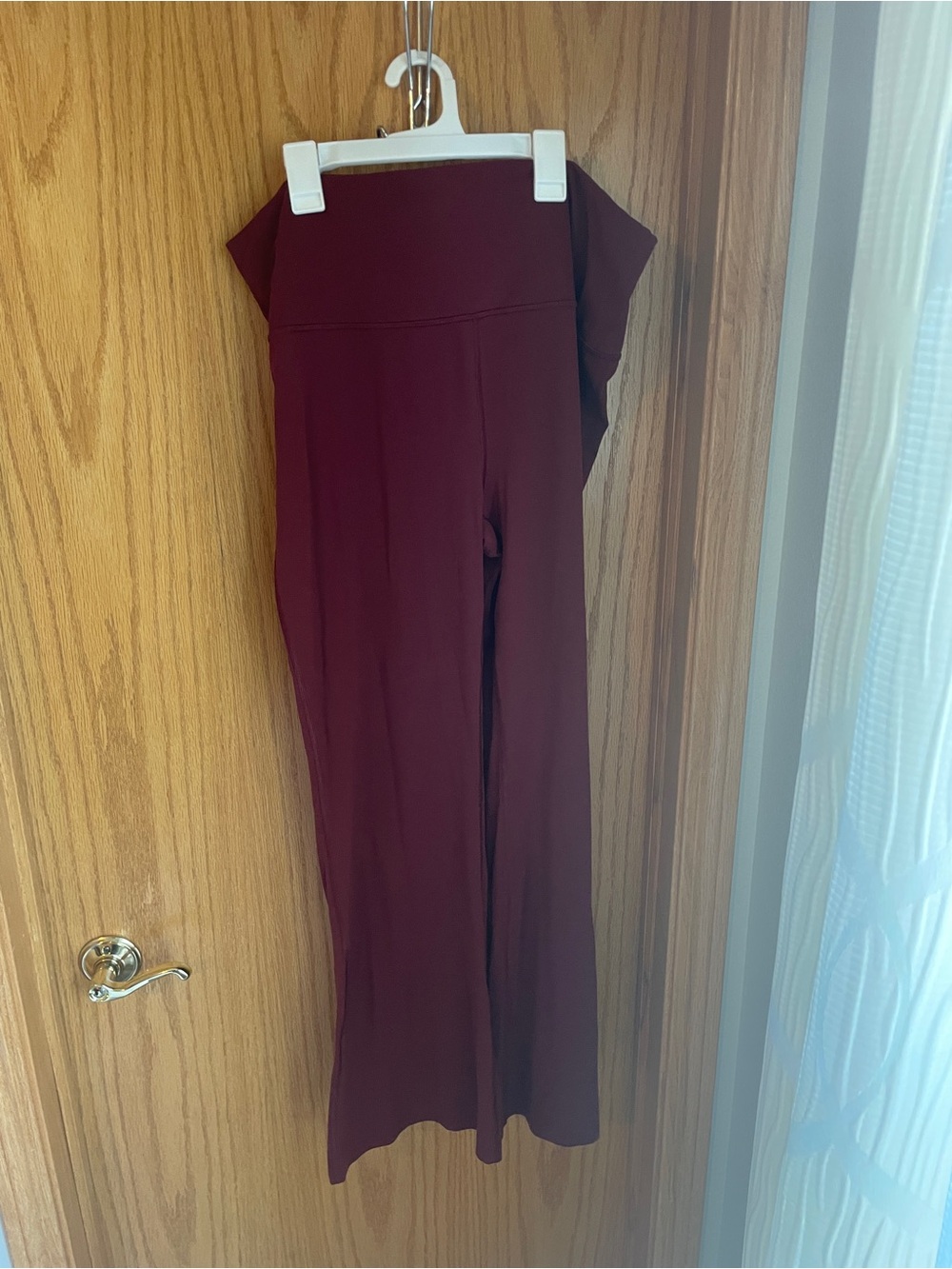 All in Motion, Ultra High-Rise Flare Legging, Maroon 2X